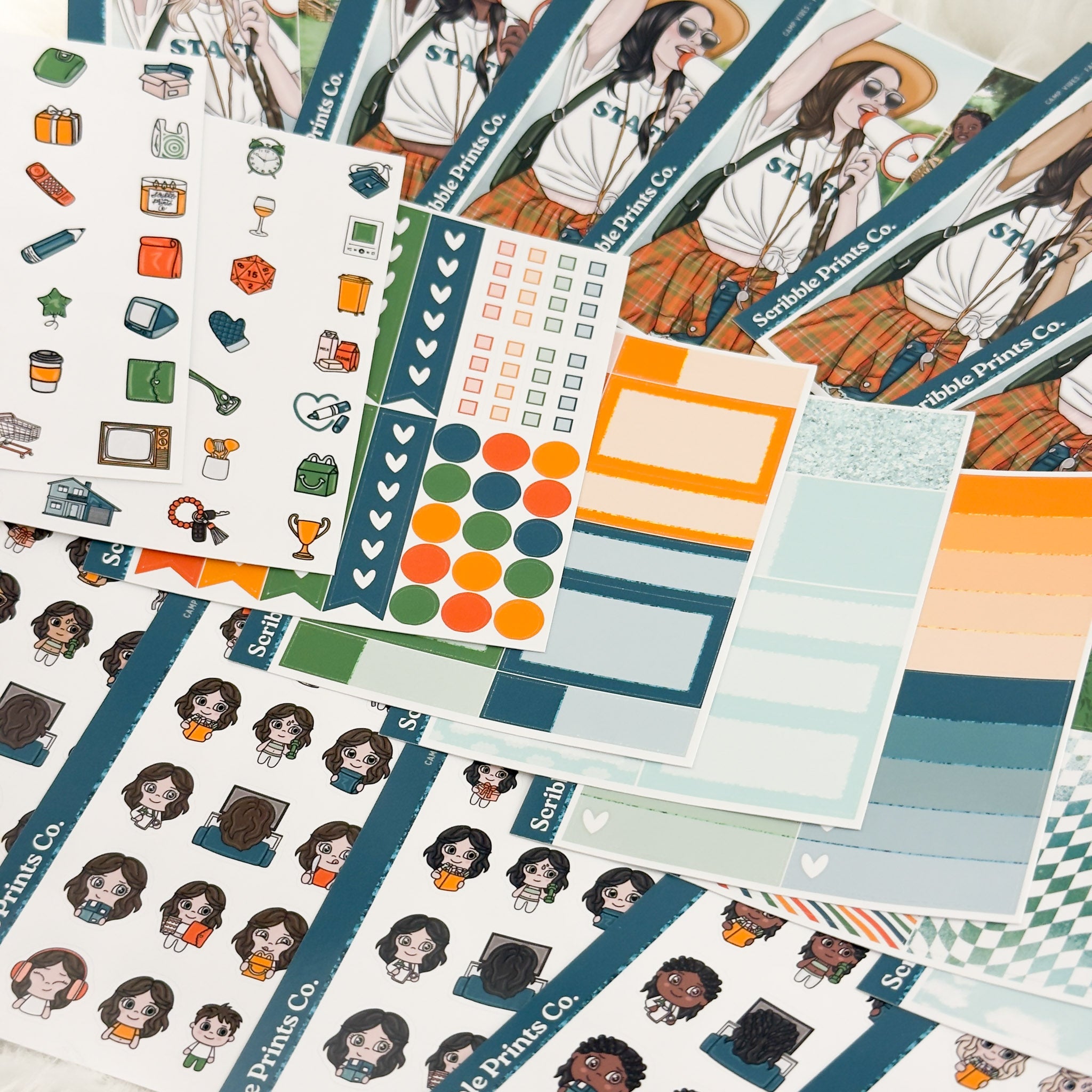 Camp Vibes – Glossy Weekly Kit Add-Ons