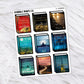 Book Covers - Authors // Matte Journal Stickers