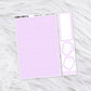 Journaling Base - 60+ Pattern Options! // Matte Stickers