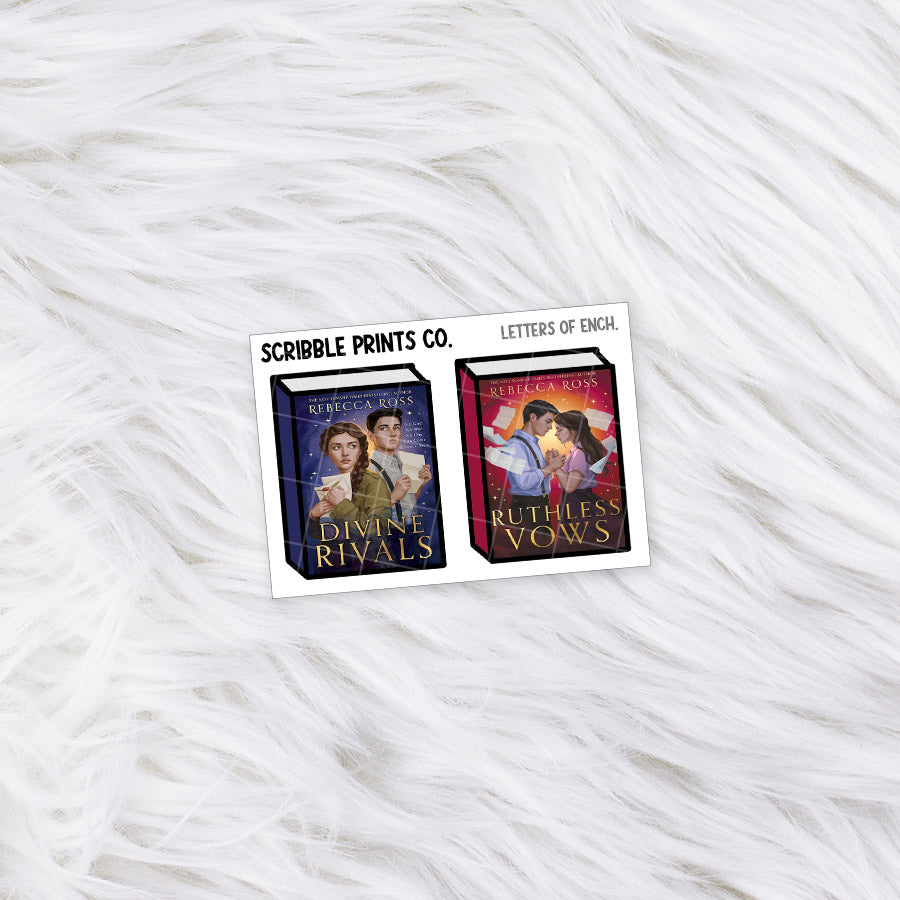Book Covers - Series // Matte Journal Stickers