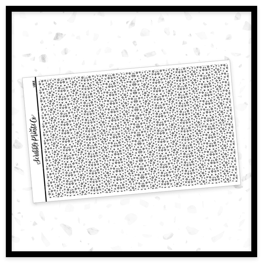 Luxe - Bougie Box Underlays // Foil