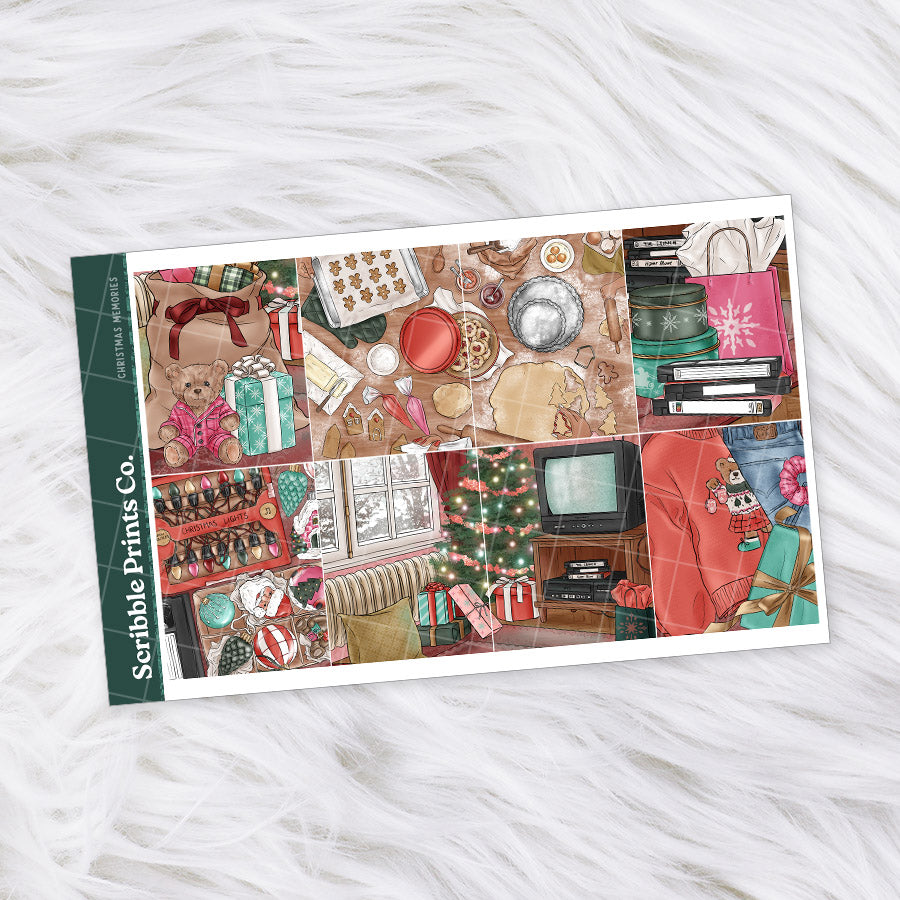 Christmas Memories – Glossy Weekly Planner Kit