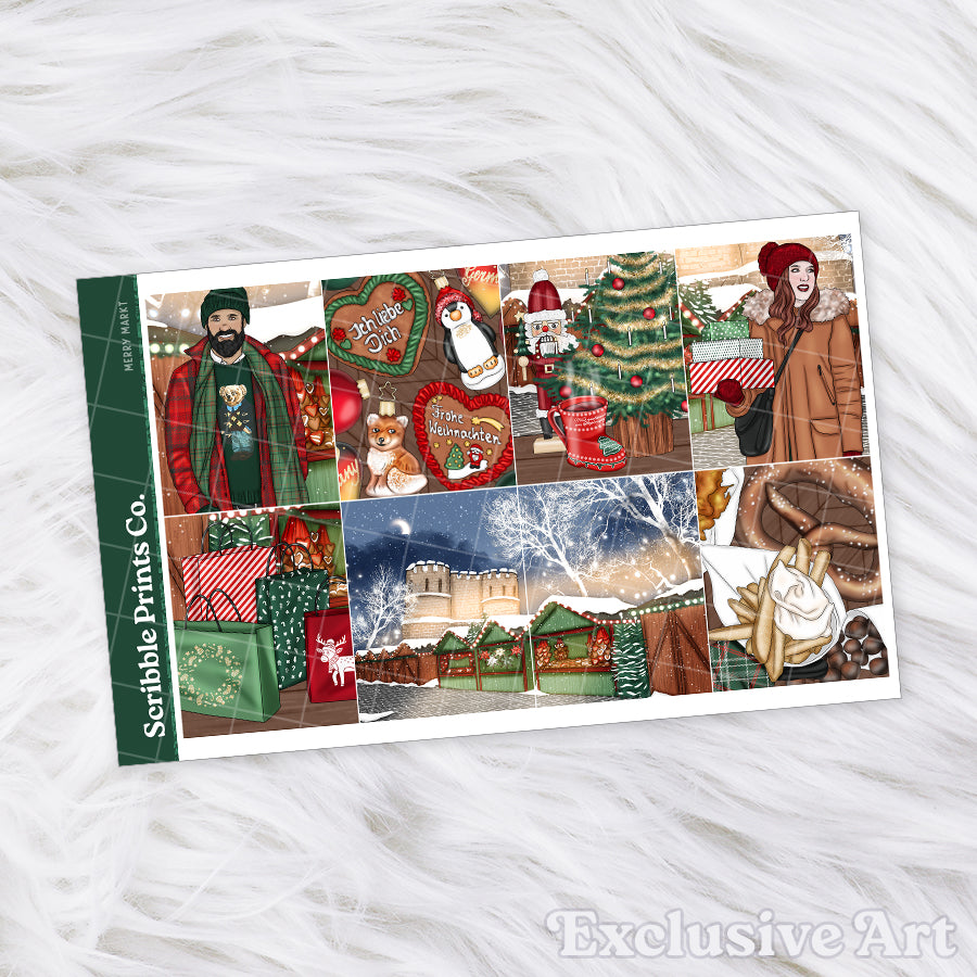 Merry Markt – Glossy Weekly Planner Kit