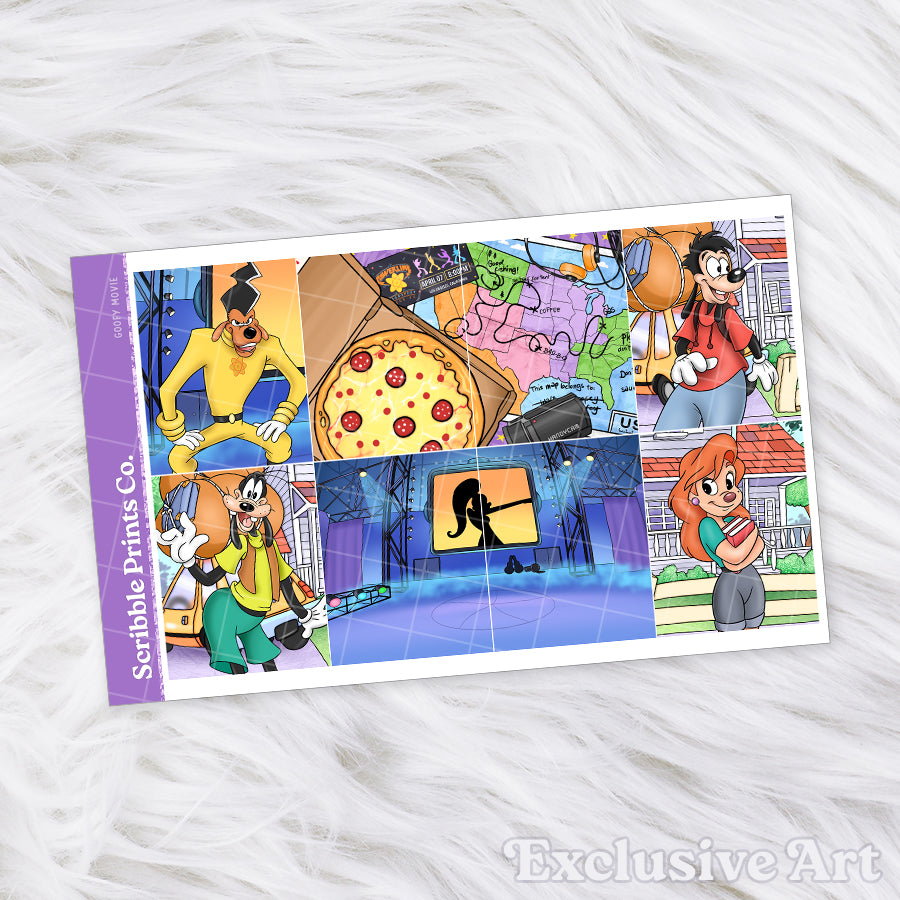 Goofy Movie – Glossy Weekly Planner Kit
