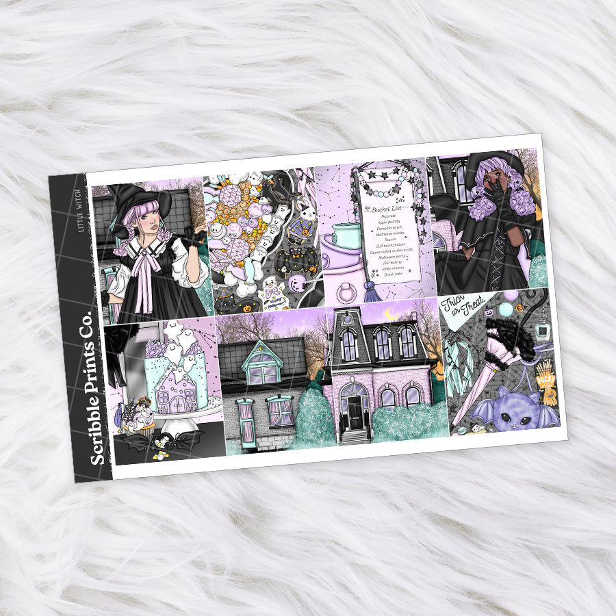 Little Witch – Glossy Weekly Planner Kit