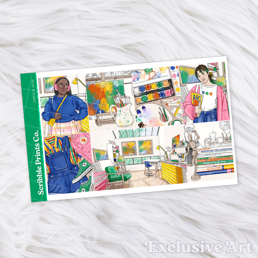 Canvas & Color - Weekly Kit