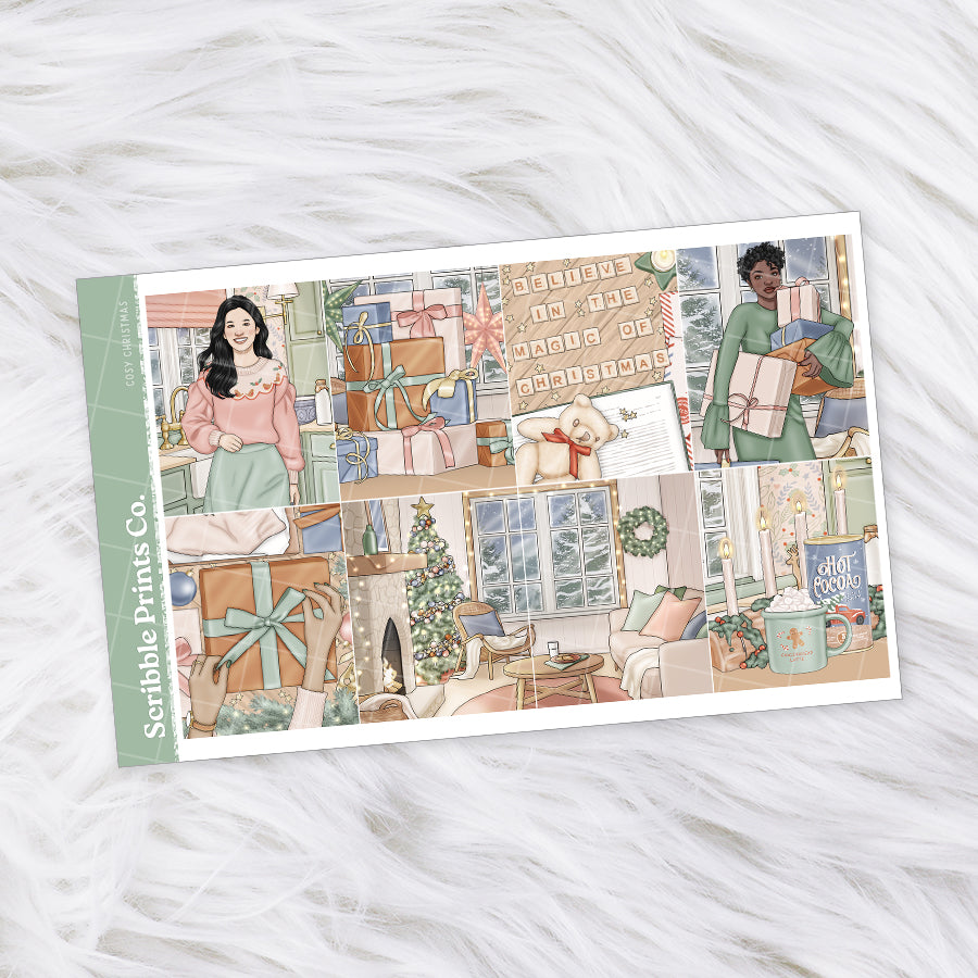 Cosy Christmas – Glossy Weekly Planner Kit