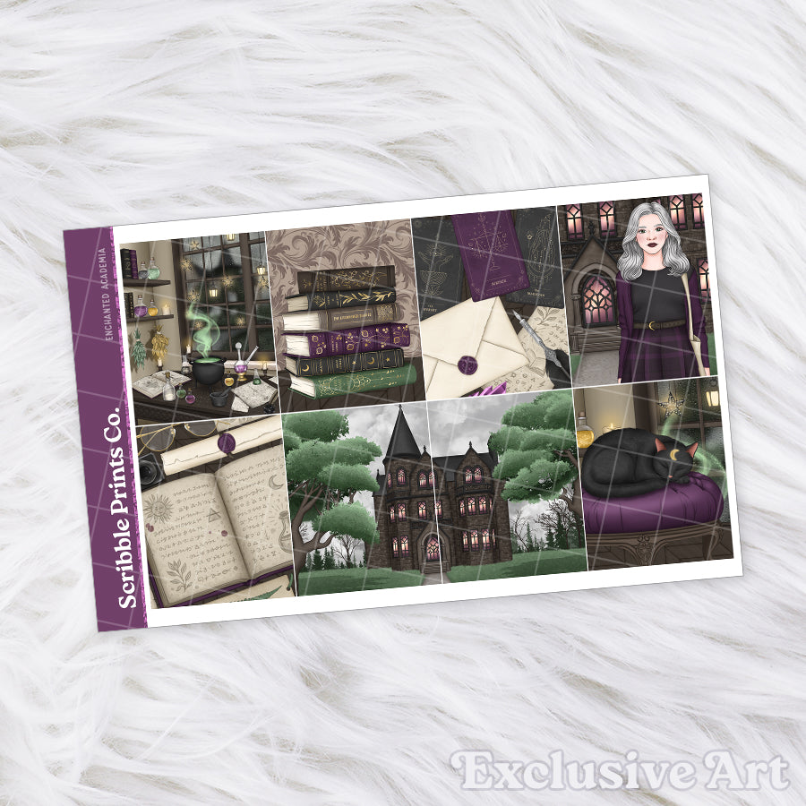 Enchanted Academia – Glossy Weekly Planner Kit