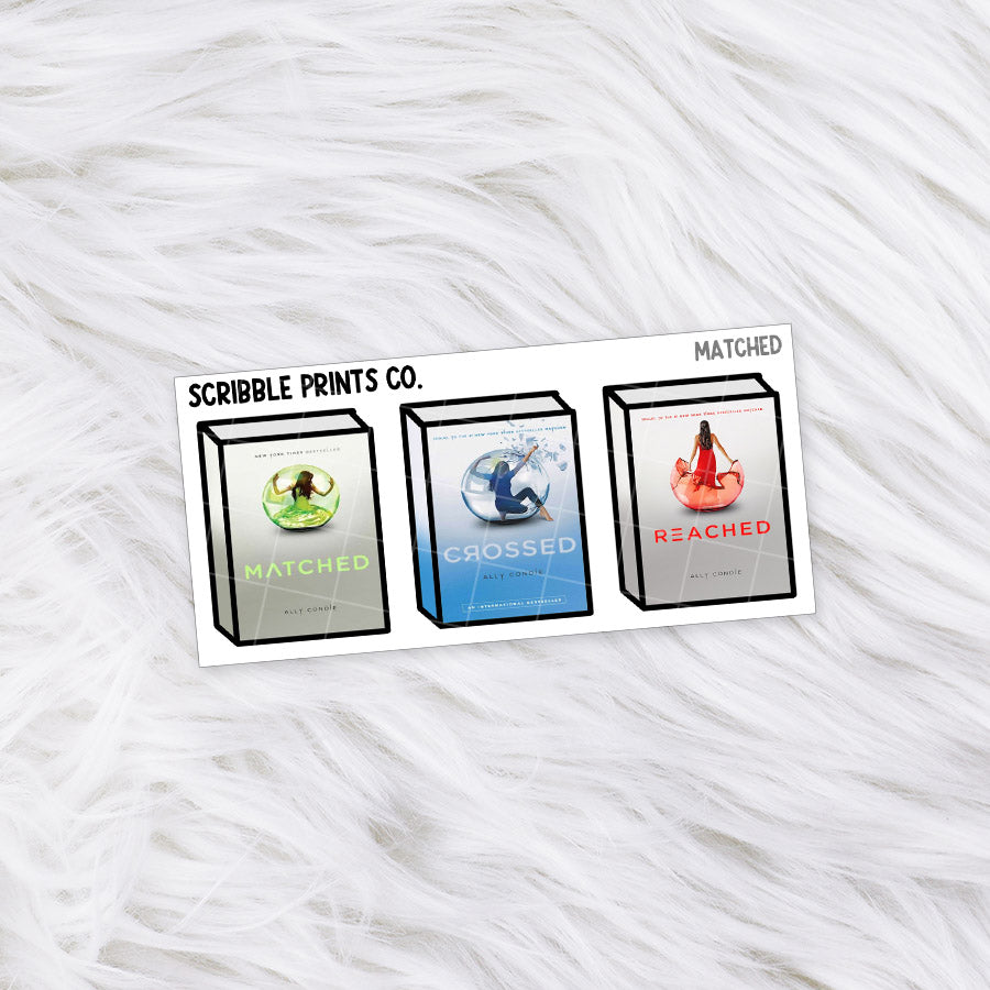 Book Covers - Series // Matte Journal Stickers
