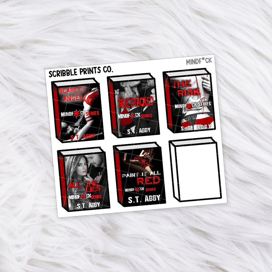 Book Covers - Series // Matte Journal Stickers