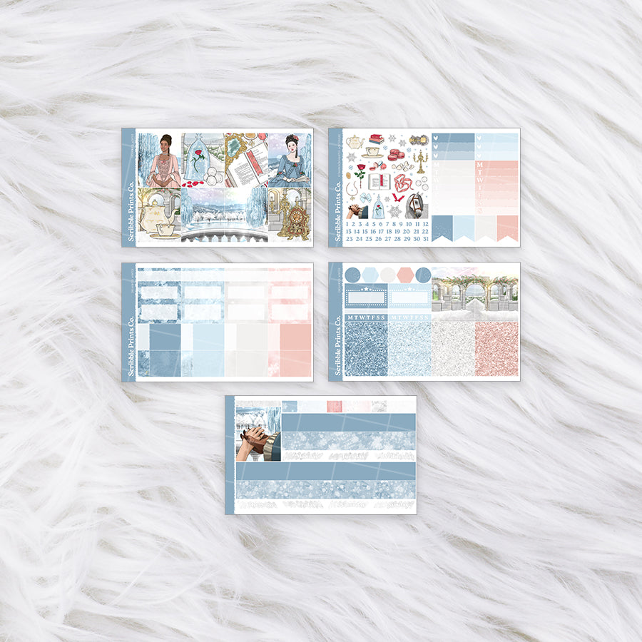 Enchanted Winter – Glossy Weekly Planner KitMini