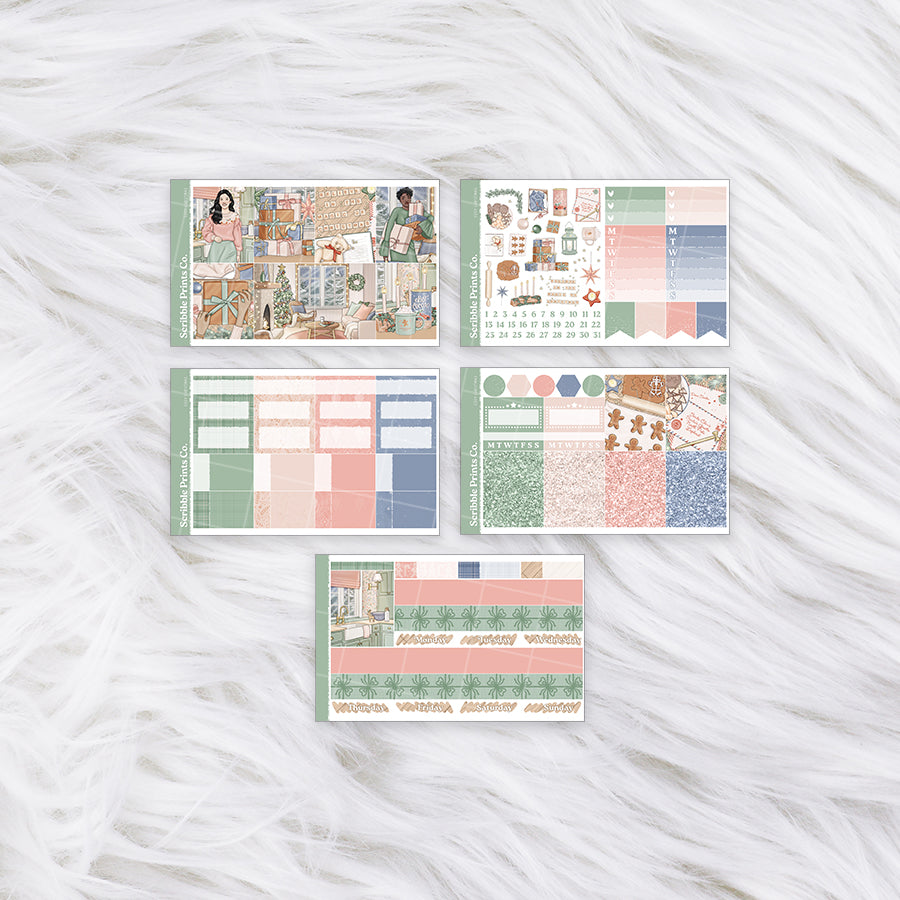 Cosy Christmas – Glossy Weekly Planner KitMini