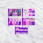 Golden – Glossy Weekly Planner Kit