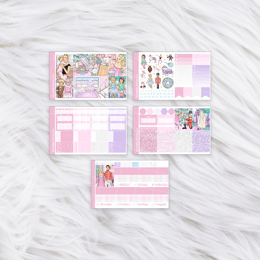 Nutcracker – Glossy Weekly Planner KitMini
