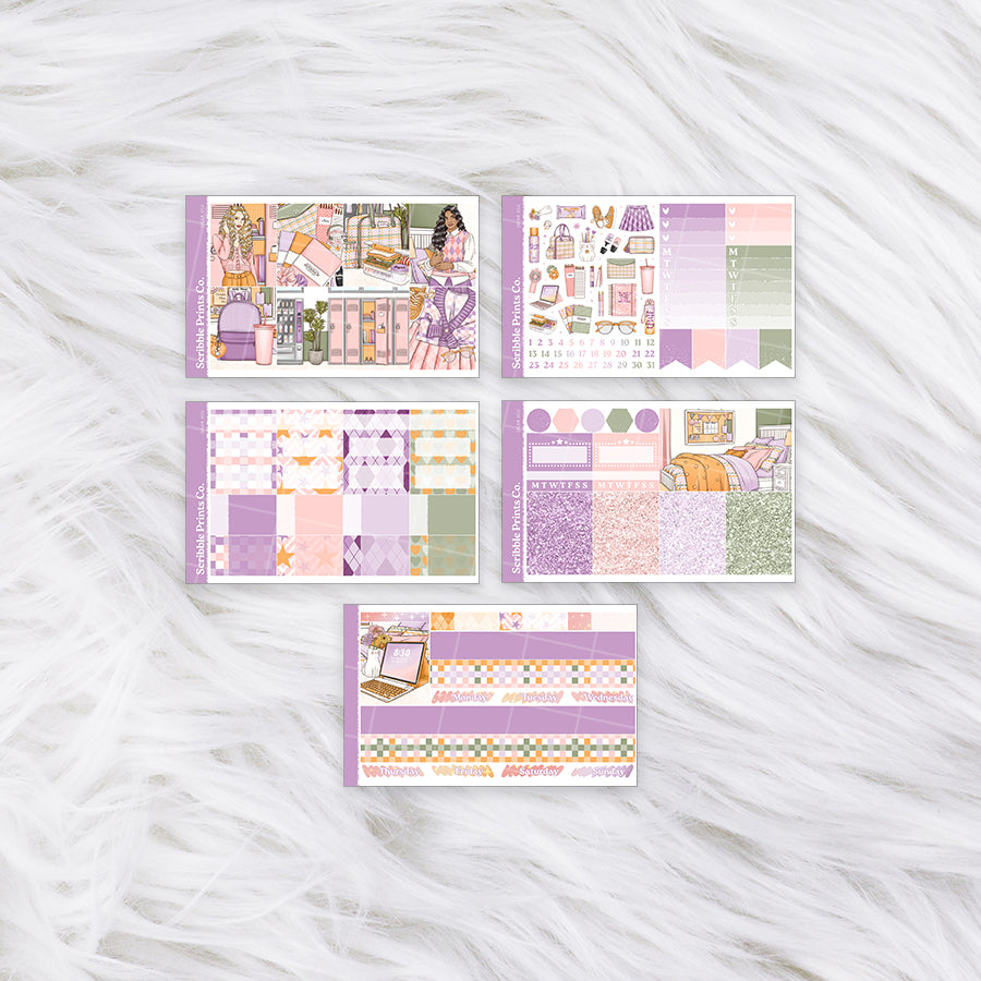Dream High – Glossy Weekly Planner KitMini