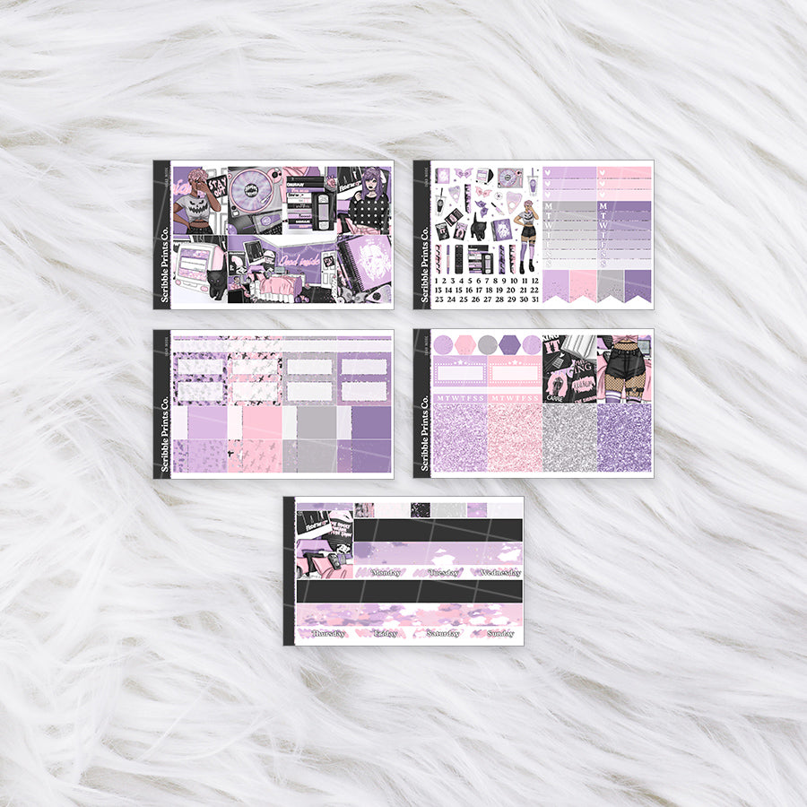 Dead Inside – Glossy Weekly Planner Kit