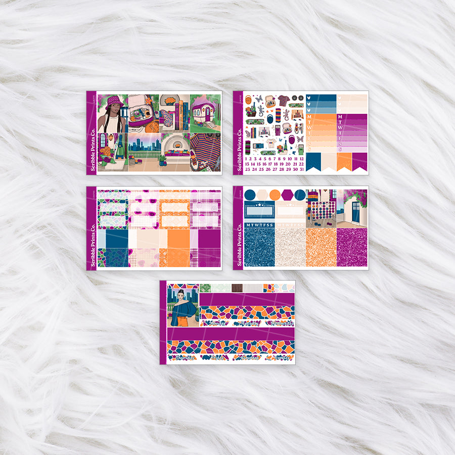 Sunspire – Glossy Weekly Planner Kit