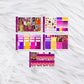Diwali Dazzle – Glossy Weekly Planner Kit