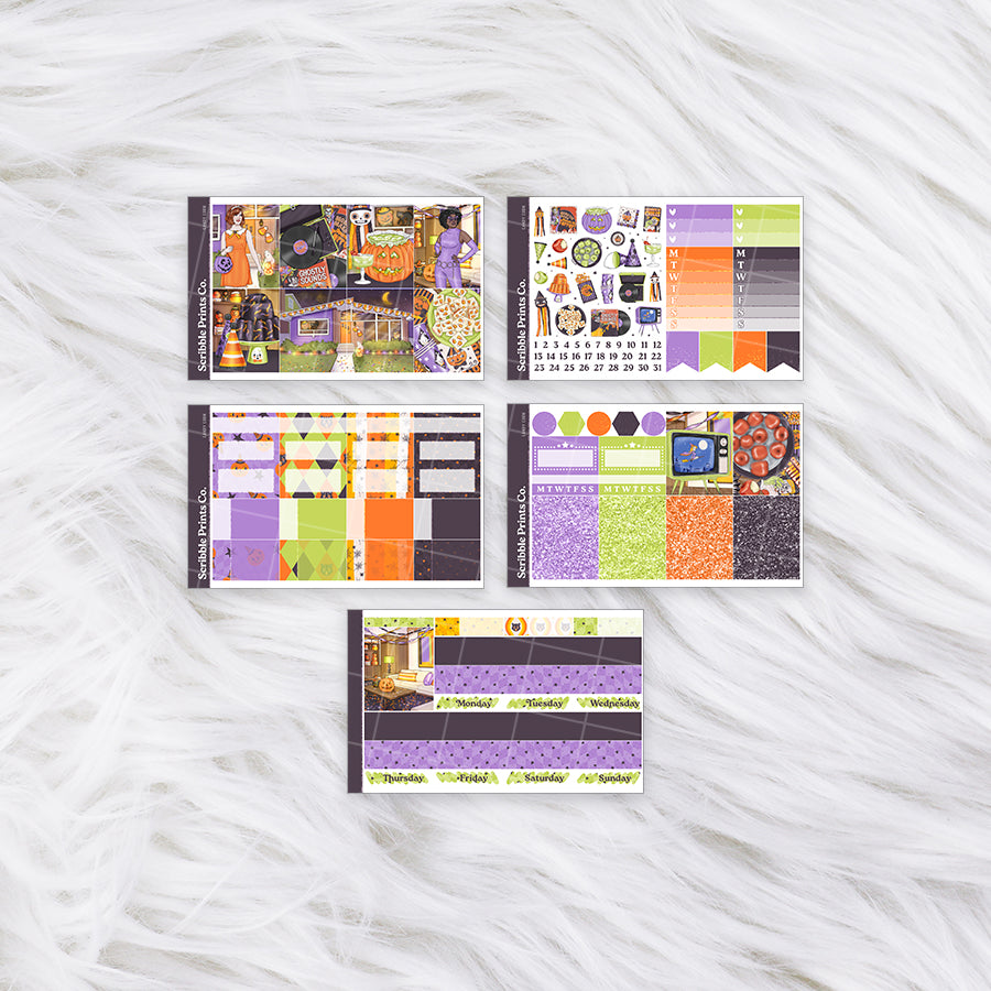 Candy Corn – Glossy Weekly Planner Kit
