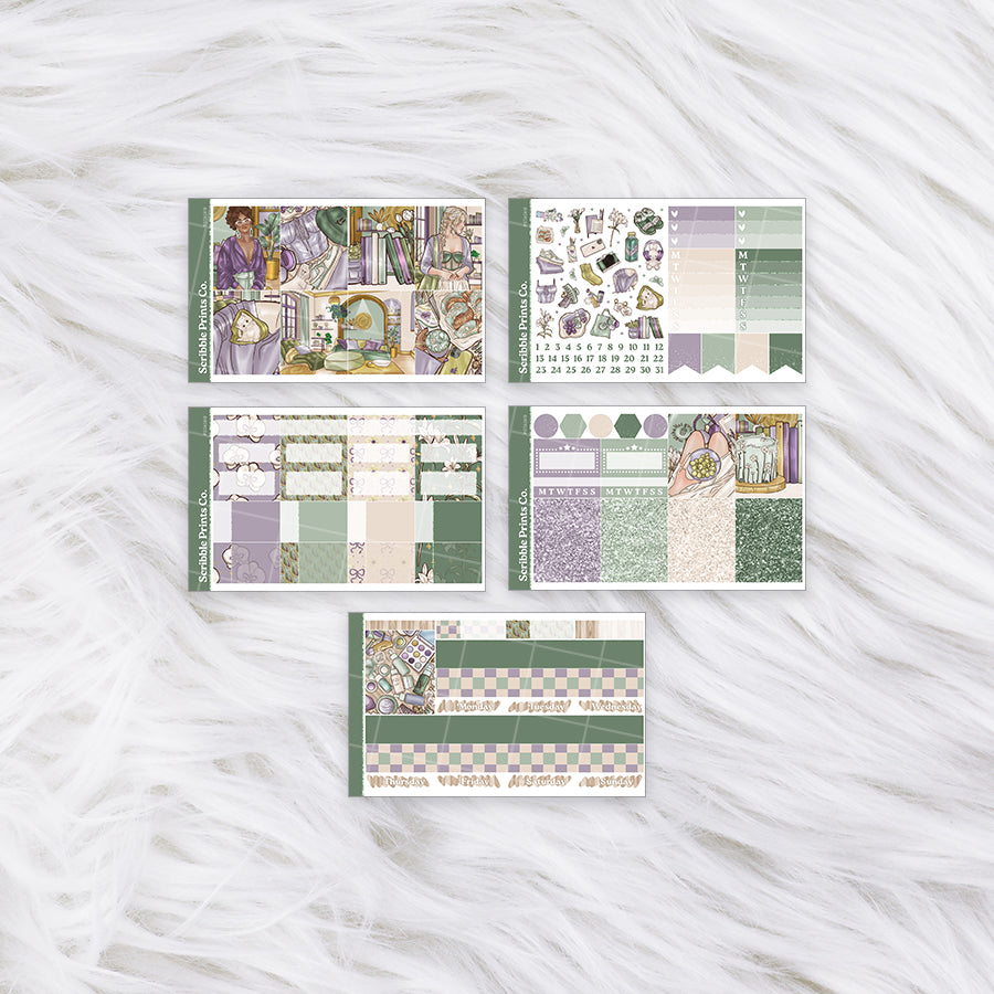 Pistachio – Glossy Weekly Planner KitMini