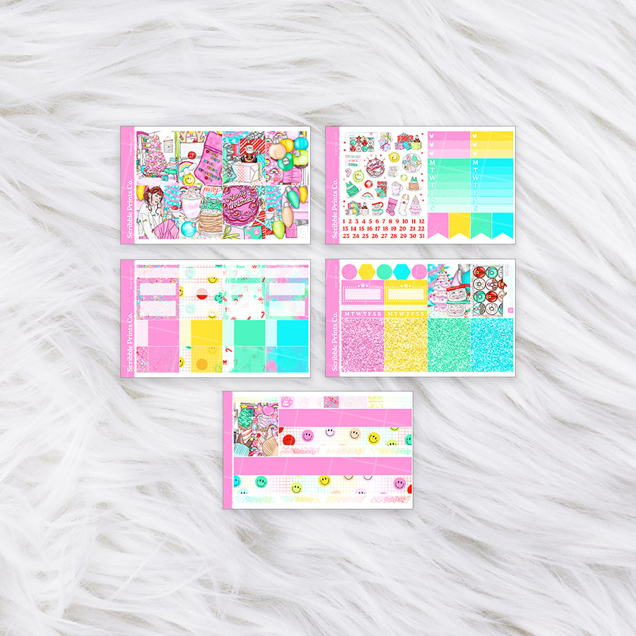 Merry and Bright – Glossy Weekly Planner KitMini