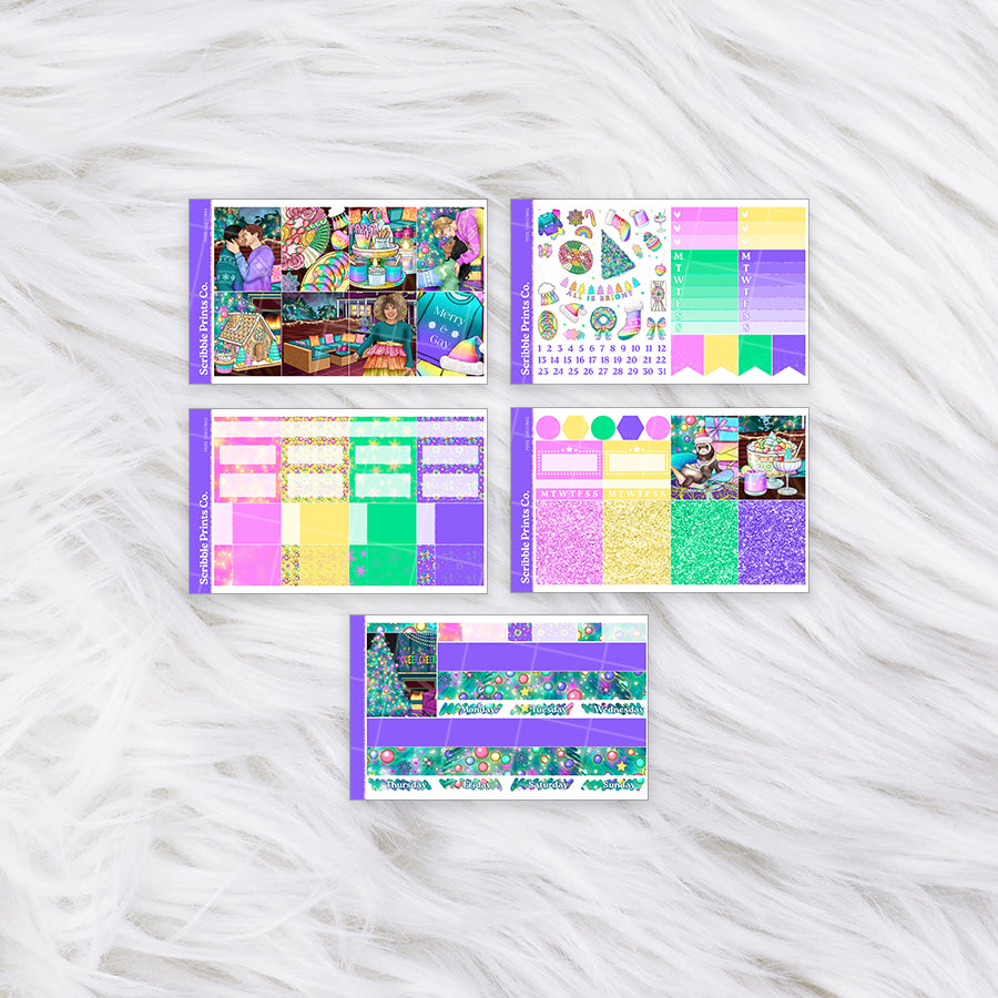 Pride Christmas – Glossy Weekly Planner KitMini