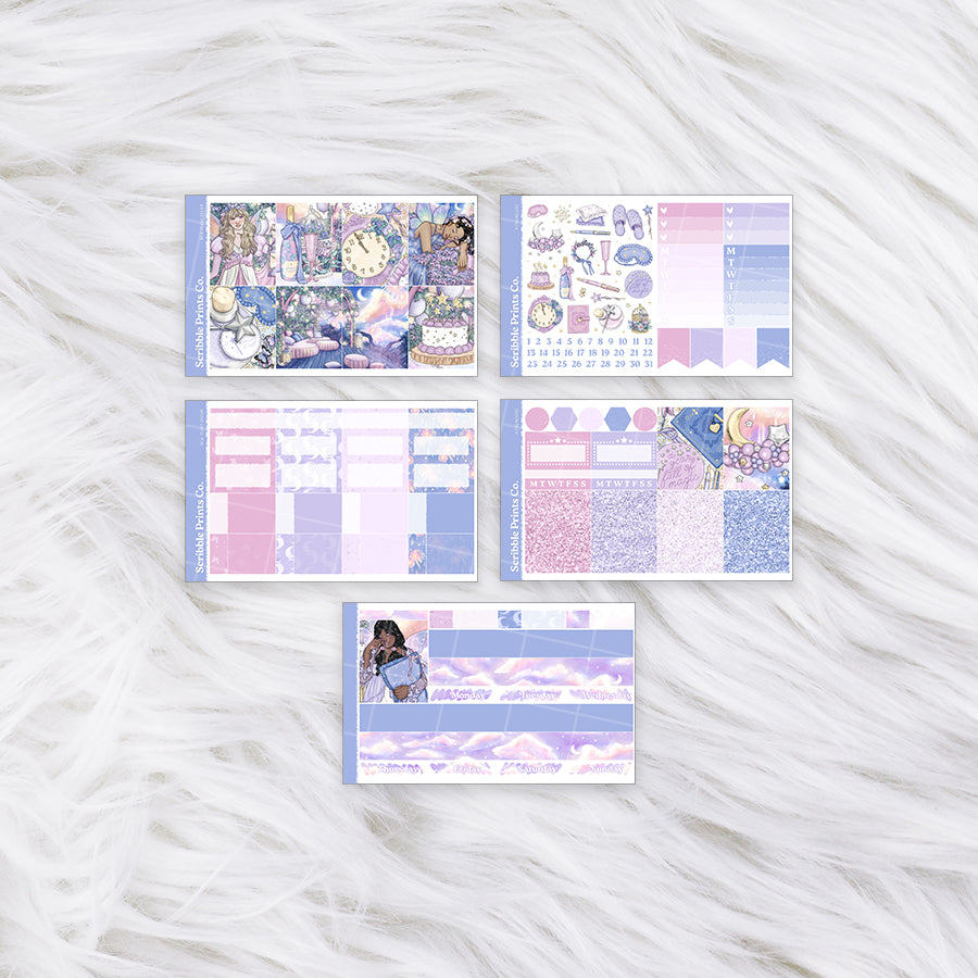 New Years Dream – Glossy Weekly Planner KitMini