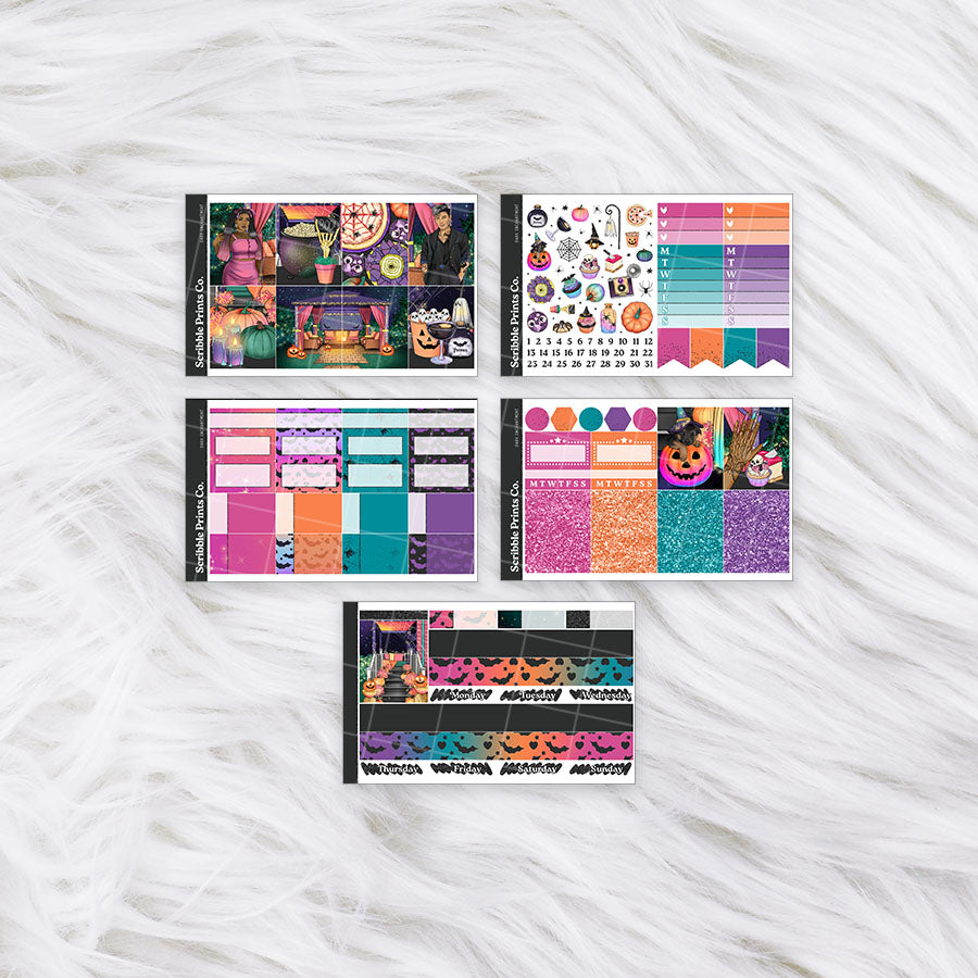 Dark Enchantment – Glossy Weekly Planner Kit