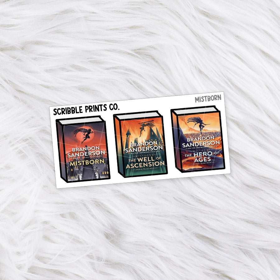 Book Covers - Series // Matte Journal Stickers