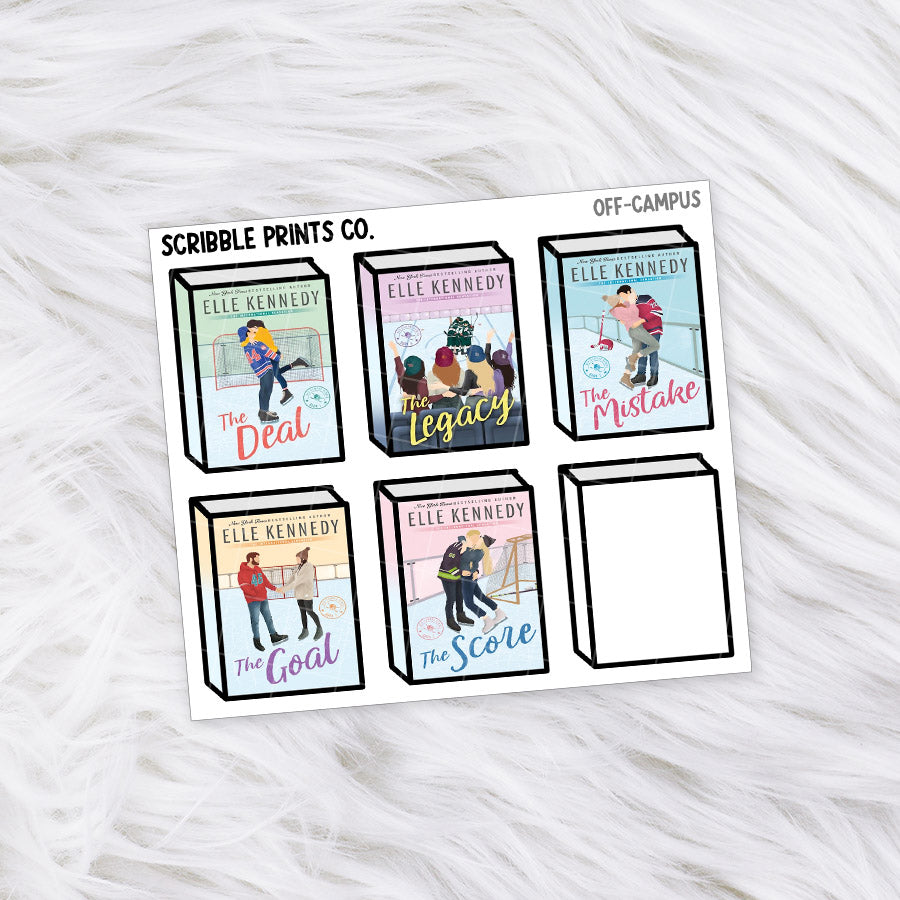 Book Covers - Series // Matte Journal Stickers