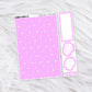 Journaling Base - 60+ Pattern Options! // Matte Stickers