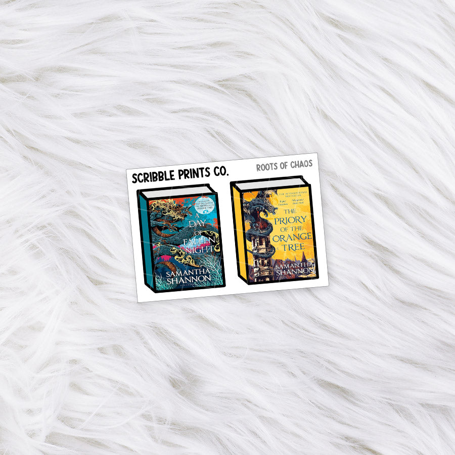Book Covers - Series // Matte Journal Stickers