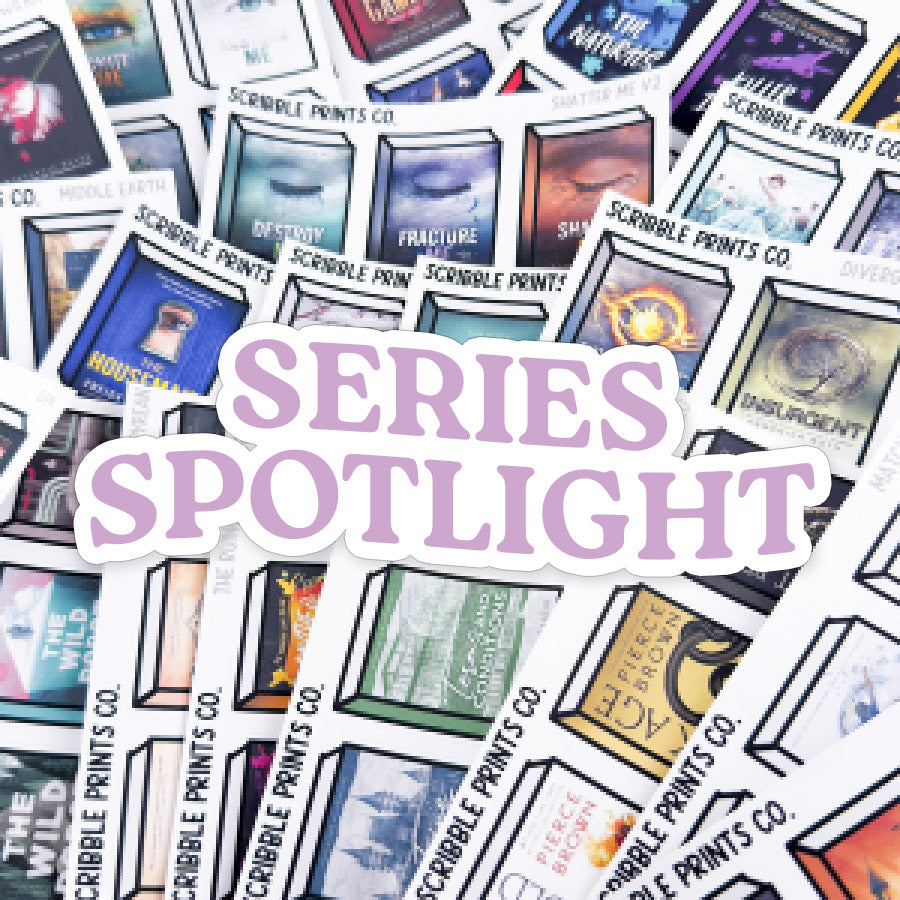 Book Covers - Series // Matte Journal Stickers