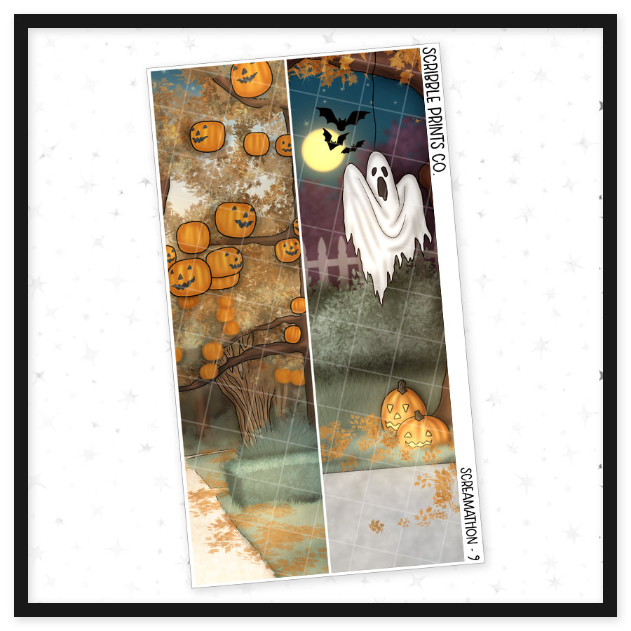 Screamathon // Matte Journal Sticker Collection