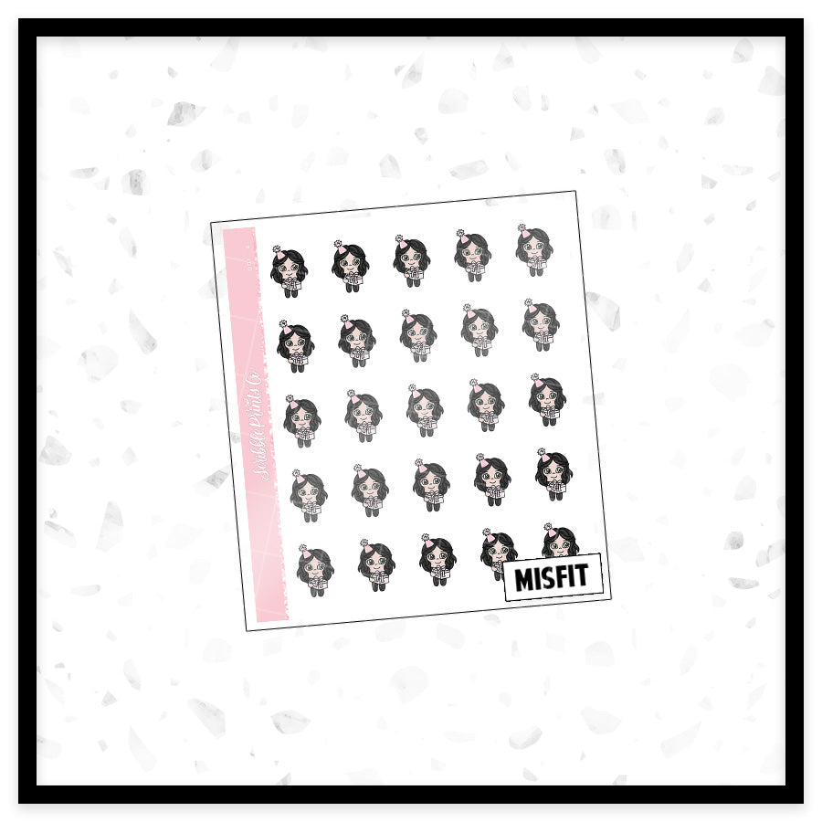 Scribbler - Misfit Sticker Grab Bag! (10 Sheets)