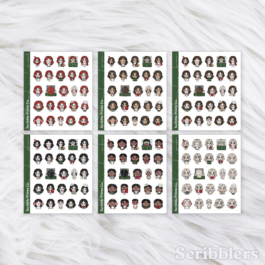 Santa's Workshop – Glossy Weekly Kit Add-Ons