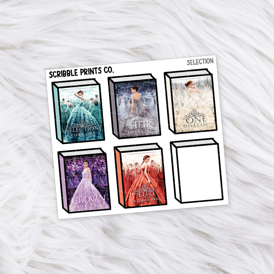 Book Covers - Series // Matte Journal Stickers