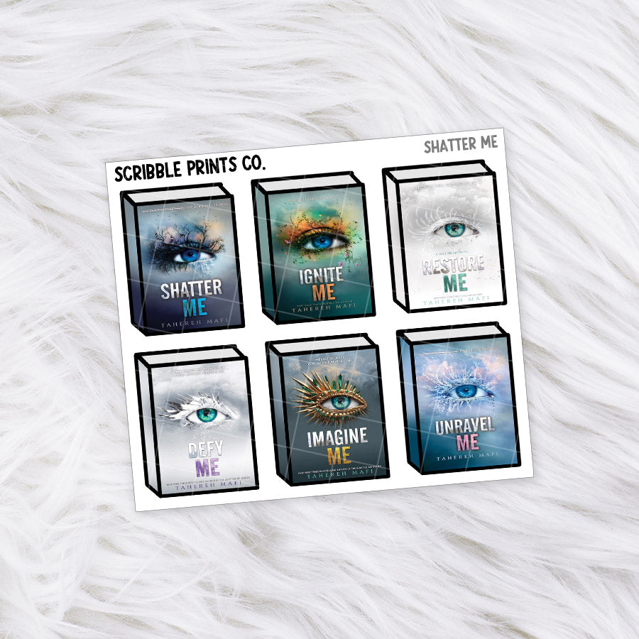 Book Covers - Series // Matte Journal Stickers