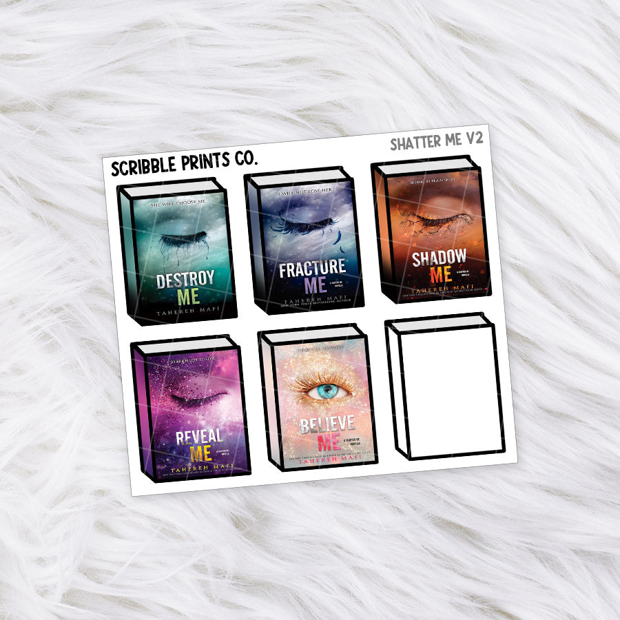 Book Covers - Series // Matte Journal Stickers