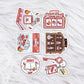 Genre Bundles // Matte Deco Sticker Set for Journals