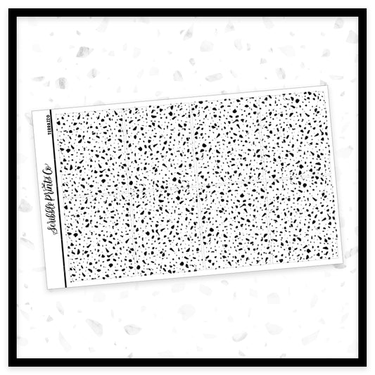 Terrazzo - Bougie Box Underlays // Foil