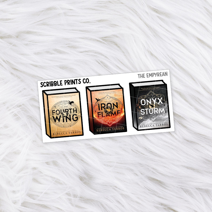 Book Covers - Series // Matte Journal Stickers