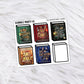 Book Covers - Series // Matte Journal Stickers
