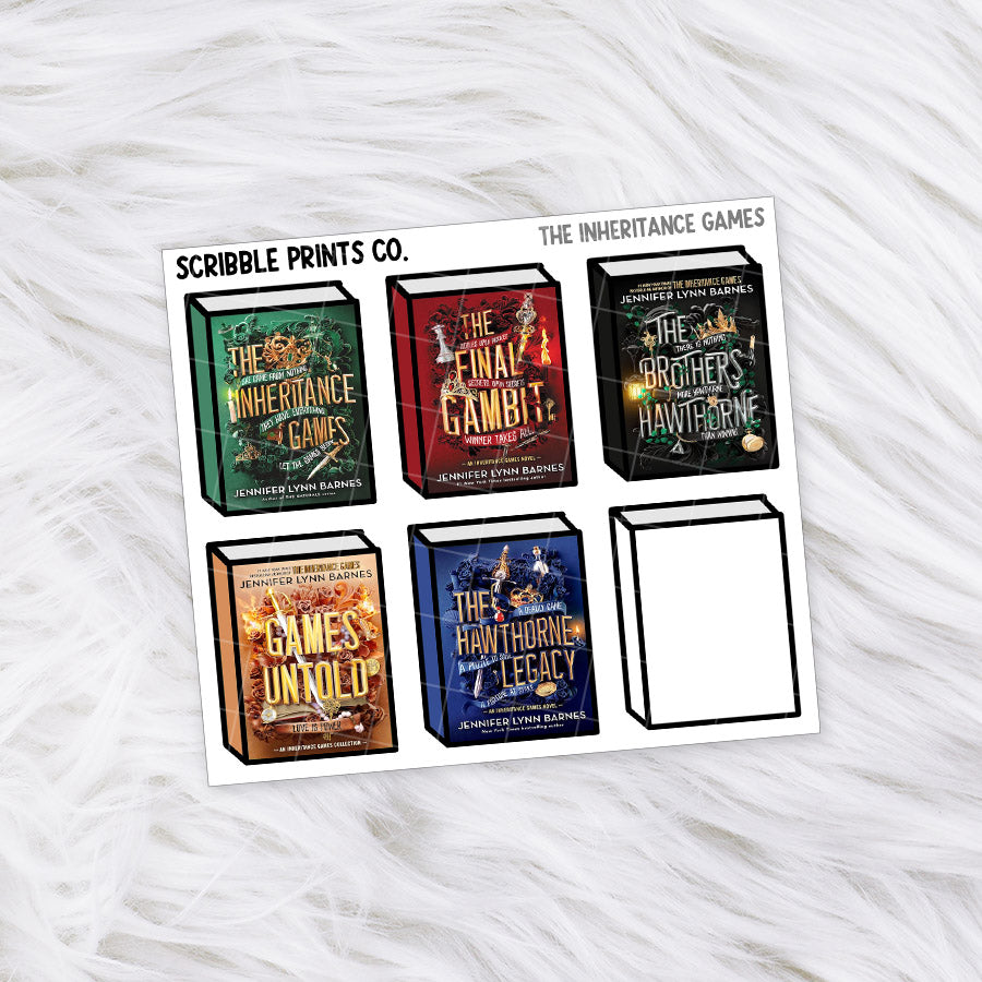 Book Covers - Series // Matte Journal Stickers