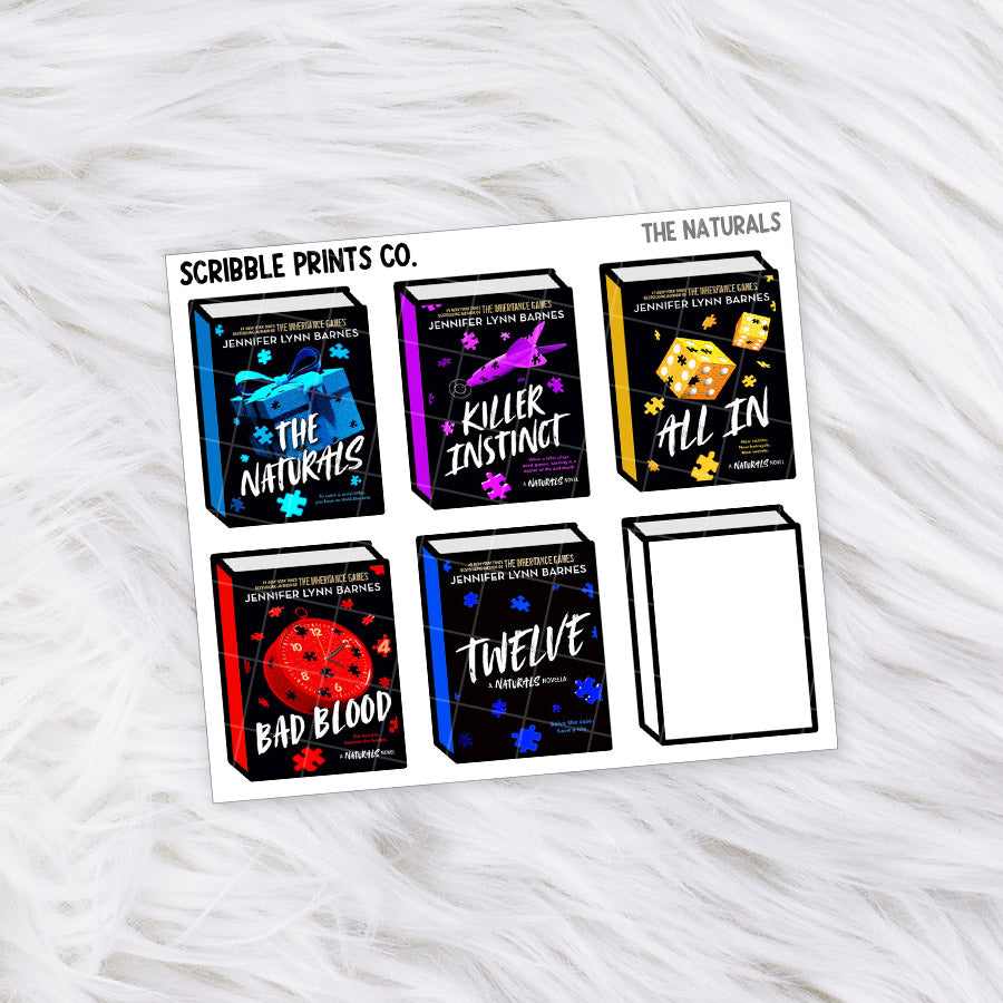 Book Covers - Series // Matte Journal Stickers