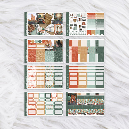 The Scenic Route – Glossy Weekly Planner Kit