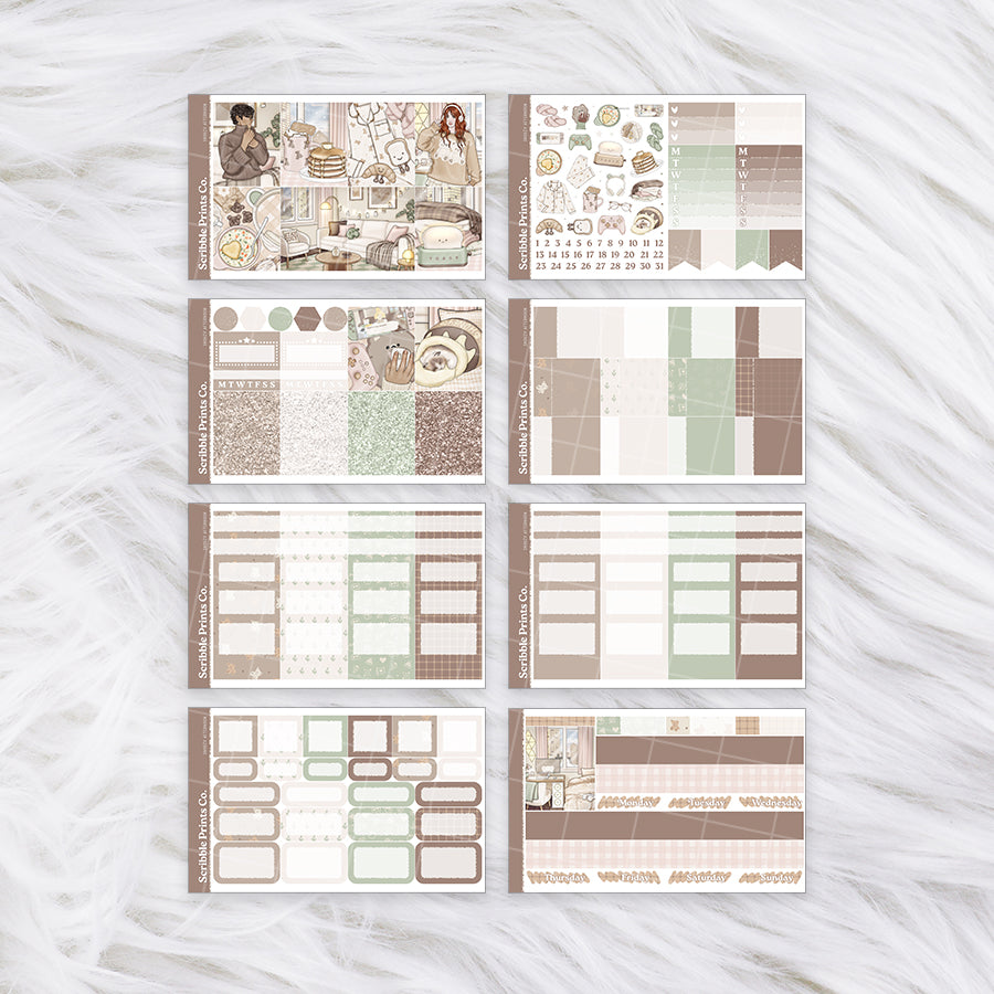 Snoozy Afternoon – Glossy Weekly Planner KitUltimate