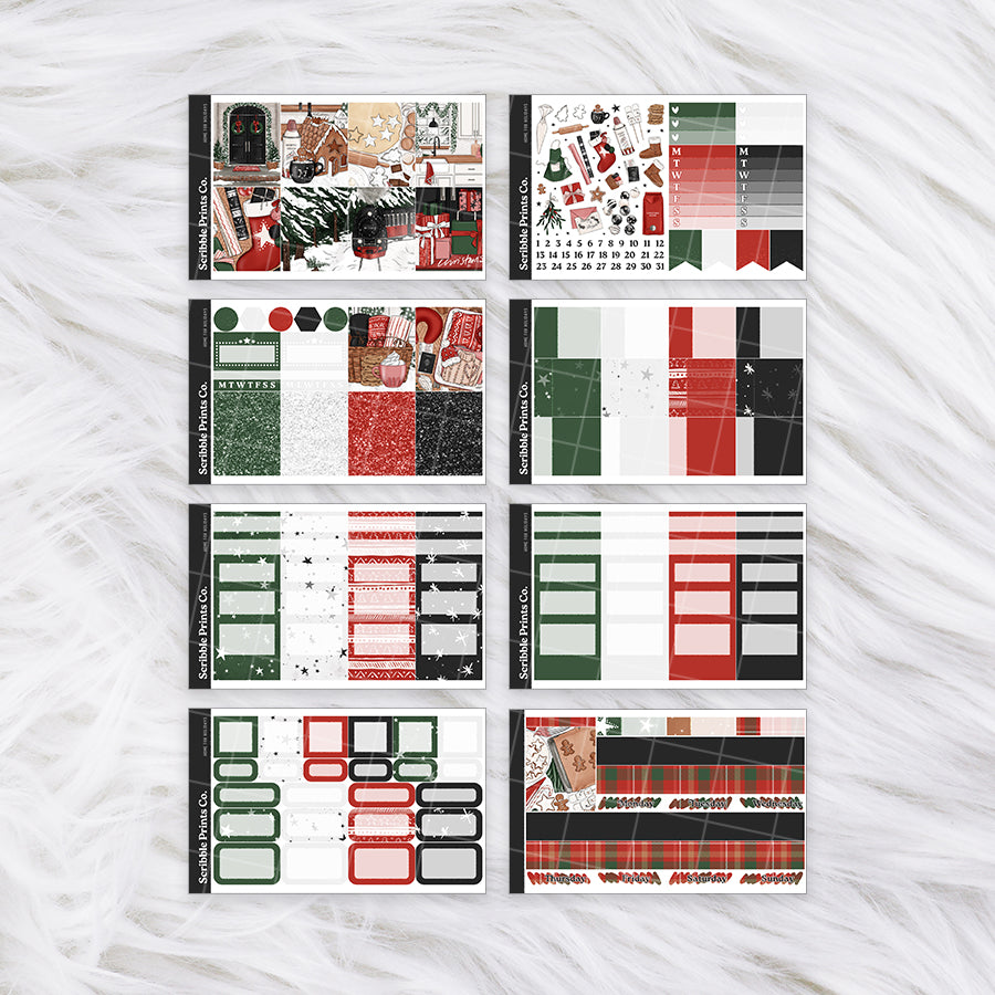 Home For Holidays – Glossy Weekly Planner KitUltimate