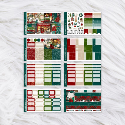 Winter Bookshop – Glossy Weekly Planner Kit