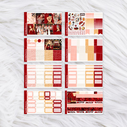 Showgirl – Glossy Weekly Planner Kit